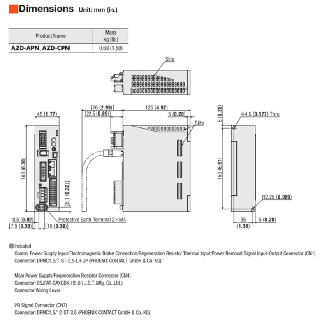 Driver compatible PROFINET, 1/3PH 200-240VAC-Lire la description