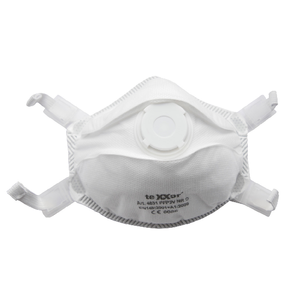 Masques anti-poussières -FFP2 avec soupape avec pince-nez-Leggi tutto