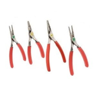 Promo  "PCSN.J4PB" jeu de 4 pinces bec droit pour circlips-Lire la description