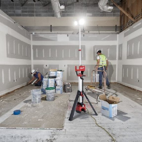Projecteur trépied de chantier avec chargeur intégré M18 HOSALC-0 6000 lumens Projecteur trépied de chantier avec chargeur intégré M18 HOSALC-0 6000 lumens-Lire la description