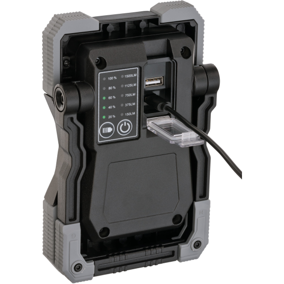 Foco LED portátil RUFUS con batería recargable y protección IP65 1500-Leer más