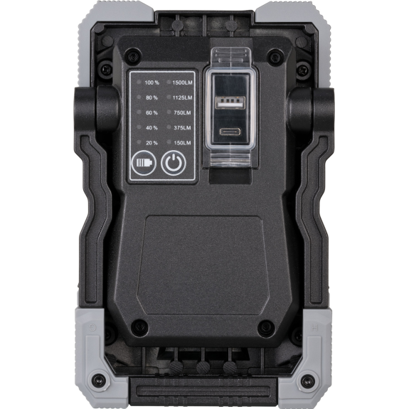 Foco LED portátil RUFUS con batería recargable y protección IP65 1500-Leer más