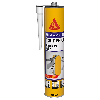 Mastic colle polyuréthane PU flex Pro11FC  "659664" de 300 ml - Noir-Lire la description