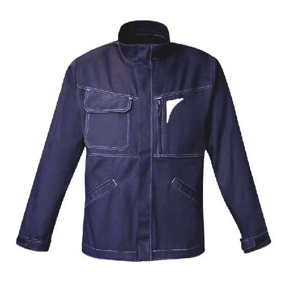 Veste de travail WORKWEAR Zip BEN, blouson de sécurité CANVAS manche longue GRIS taille 3XL-Lire la description