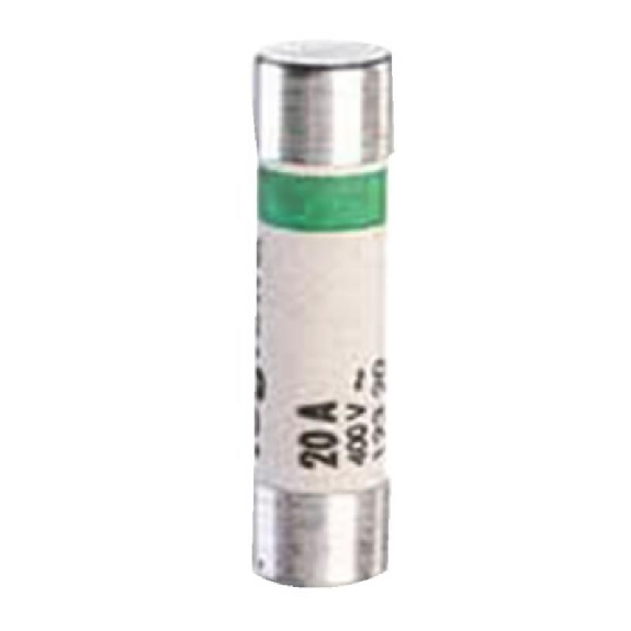 Fusible cylindrique domestique 10.3 x 25.8 à voyant  "011716" de 16A-Lire la description