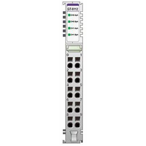 Compteur haute vitesse 2 canaux, 0 ~ 100kHz, 24VDC, 10pt Compteur haute vitesse 2 canaux, 0 ~ 100kHz, 24VDC, 10pt-Lire la description