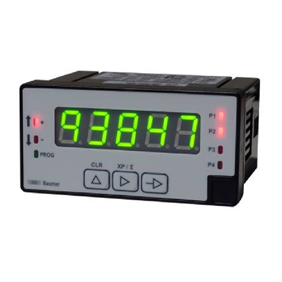Compteur universel 48x96, 5dgts, sans sorties, 21-53Vac/10-70Vdc Compteur universel 48x96, 5dgts, sans sorties, 21-53Vac/10-70Vdc-Lire la description