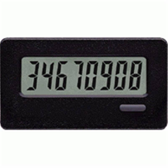 Compteur d'impulsions 8 digits LCD, entrée max. 28Vdc-Lire la description
