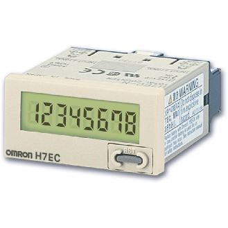Compteur totalisateur 24x48 7dgts Entrée Sans tension-Lire la description