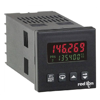 Compteur à présélection 48x48, 6dgts LCD, sortie Relais+NPN, alim. DC-Lire la description