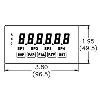 Compteur / cadence (tachymètre) 48x96mm, 85-250Vac