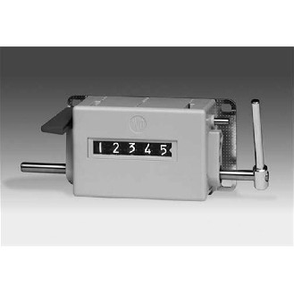 Compteur mécanique à levier oscillant 5 digits BAUMER-Lire la description