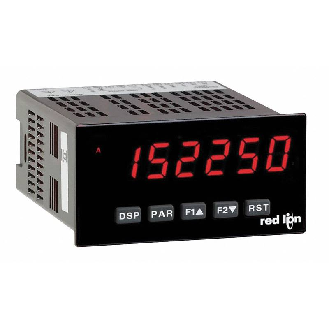 Compteur / cadence (tachymètre) 48x96mm, 24Vac/11-36Vdc-Lire la description