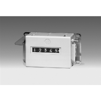 Compteur de tour 5dgts, 1 tour = 1, levier RAZ, sens I-Lire la description