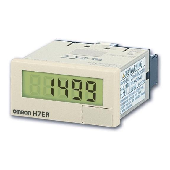 Compteur tachymètre 24x48 7dgts-Lire la description