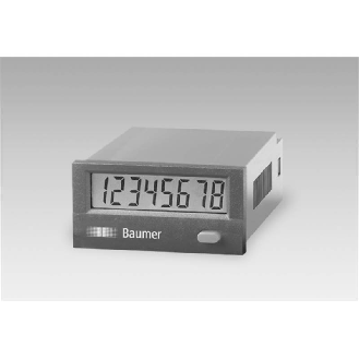 Compt. total. 8dgt; compt et reset hors tension ou NPN; 24VDC-Lire la description