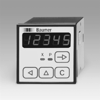 Compt. bidirectionnel; 5dgt+signe LED 8mm; 1 prés; PNP; 24VDC-Lire la description