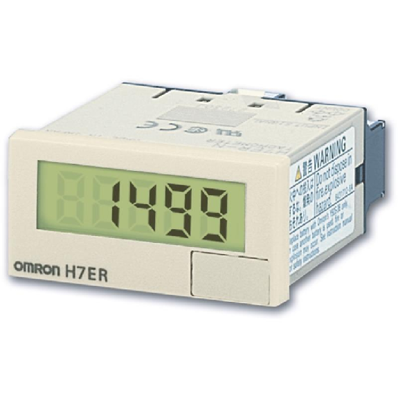 Compteur tachymètre 24x48 7dgts 1 préselection-Lire la description