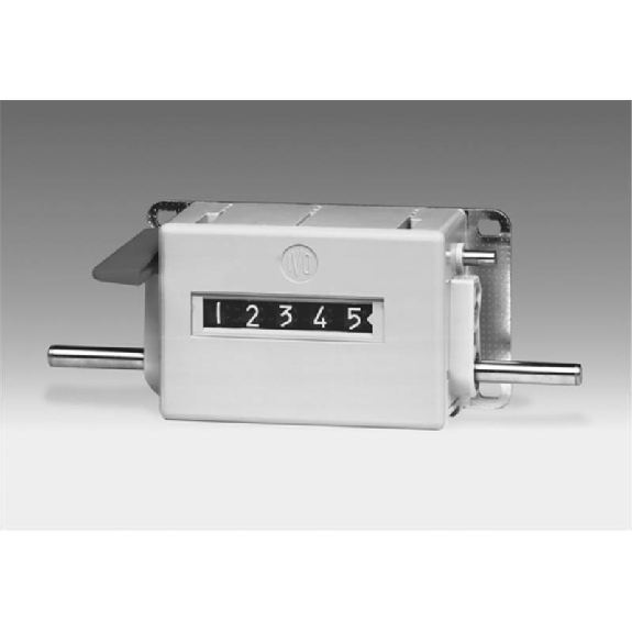 Compteur mécanique rotatif 7 digits 9 999 999; raz; 1t=1ch; Sens I-Lire la description