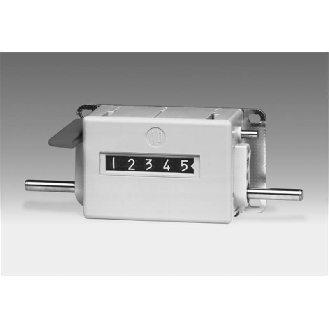 Compteur mécanique rotatif 7 digits 9 999 999; raz; 1t=1ch; Sens I-Lire la description