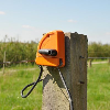 Interrupteur de clôture électrique  "060705" orange