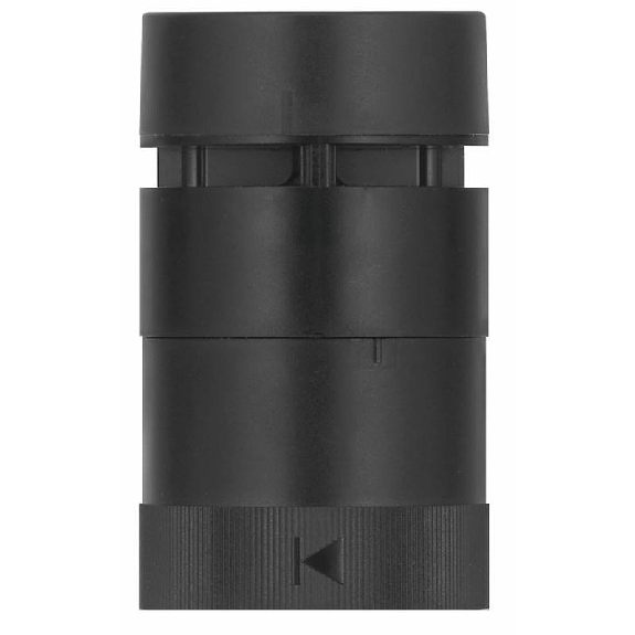 Élément sirène 8 sons 95dB 24VAC/DC IP66 Ø40mm NOIR-Lire la description