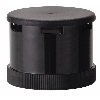 Élément sonore continu/alternatif 105dB 24VAC/DC IP65 Ø70mm NOIR