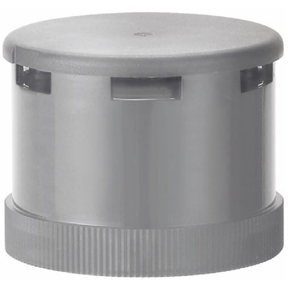 Élément sonore 8 sons 102dB 24VAC/DC IP65 Ø70mm GRIS-Lire la description