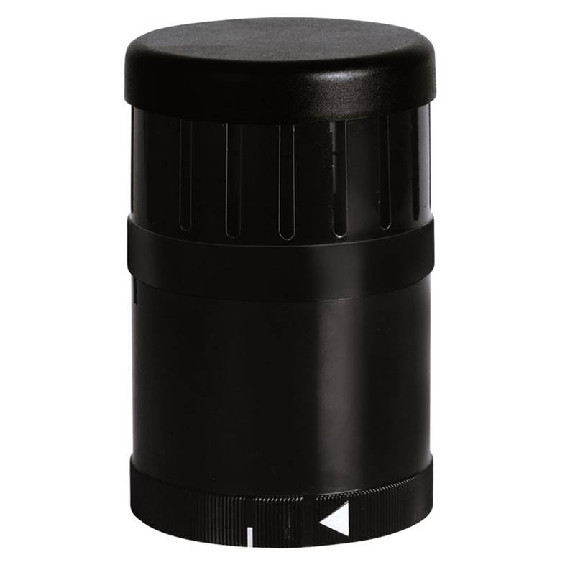 Élément sonore auto-ajustable 80-100dB pulsé 24VDC IP65 Ø70mm NOIR Élément sonore auto-ajustable 80-100dB pulsé 24VDC IP65 Ø70mm NOIR-Lire la description