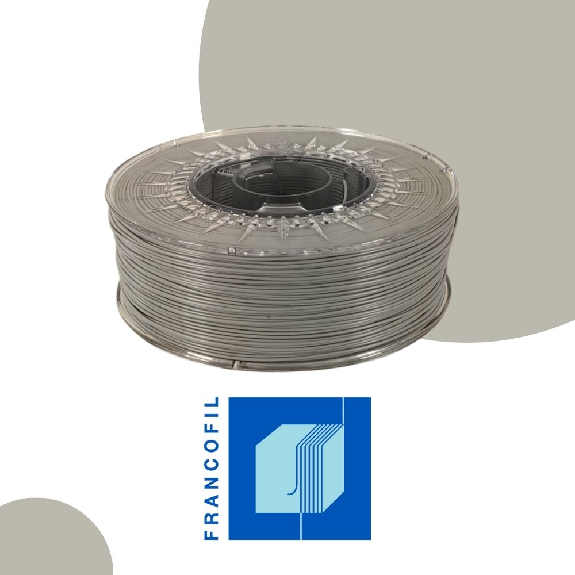 Filament ABS 1.75mm 1kg Gris clair RAL 7040-Lire la description