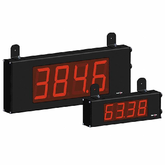 Grand afficheur éco compteur bi-direct LED 101mm 4digit IP65 85-250V-Lire la description