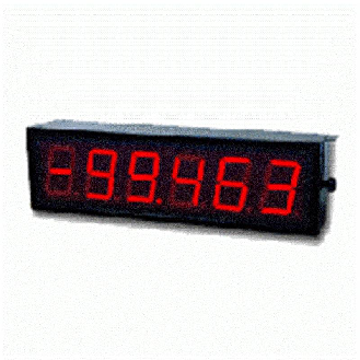 Afficheur num. 6dgt 180mm Profibus 2 faces IP65 HL 100-240VAC-Lire la description