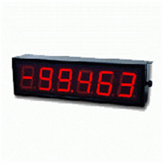 Afficheur numérique 6 chiffres 180mm Profibus 2 faces IP65 HL 100-240VAC-Lire la description