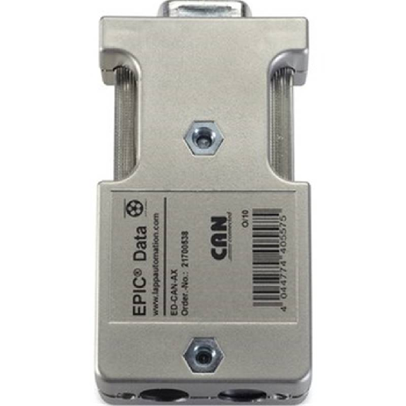 Connecteur Sub-D CAN BUS, bornes à visser, sortie de câble 180°-Lire la description