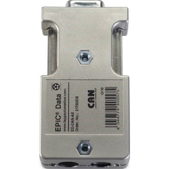 Connecteur Sub-D CAN BUS, bornes à visser, sortie de câble 180°-Lire la description