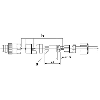 M08A Fem Droit 4p; Bornes rapide Piercecon®, 0,14-0,38mm², Ø3-5mm