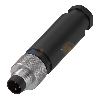 M08A Mâle Droit 3p; Bornes à vis (x3) 0.14-0.5mm², Ø2.2-5mm