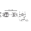 M12A Fem Droit 8p; Bornes IDC 0.14-0.34mm², Ø4-8mm, Blindé; SSI