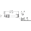 M08 Mâle Droit 4p; Bornes à vis 0.14-0.5mm², Ø3.5-8mm
