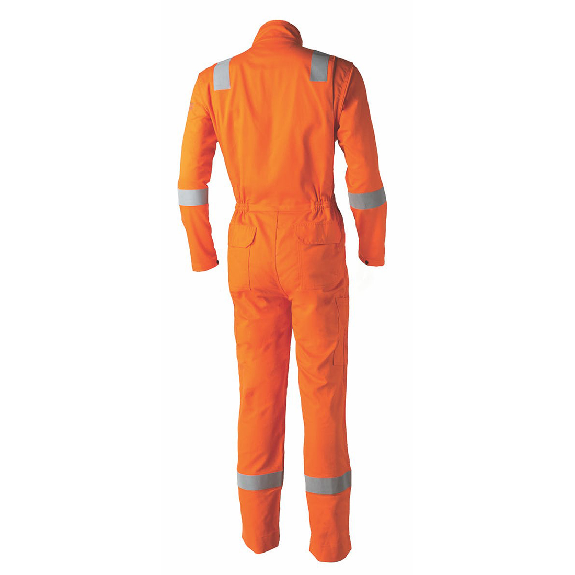Coverguard - Combinaison orange ignifuge multi-risques ASO-Lire la description