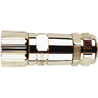 M23 Fem Droit 12p; Bornes à souder <1mm², Ø8-14mm-Lire la description