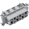 Insert, raccord à vis, femelle, avec protection fil, 1-6