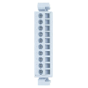 Connecteur frontal, 18 bornes à ressorts