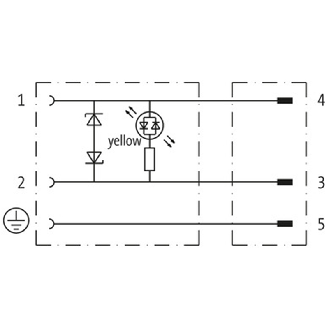 EV Forme BI 11mm 24V LED+ATP/M12 Mâle Coudé; PUR 3x0,75 Noir 0,3m-Lire la description
