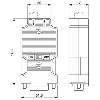 Connecteur mâle SUB-D, 9 pôles Profibus