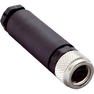 M08A Fem Droit 3p; Bornes à vis 0,14-0,5mm², Ø3.5-5mm-Lire la description