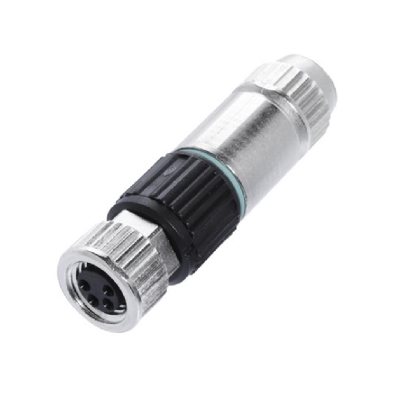 M08A Fem Droit 4p; Bornes guillotines 0.14-0.34mm², Ø2.5-5.4mm-Lire la description
