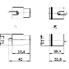 Insert mâle à raccordement à sertir, 1 - 5