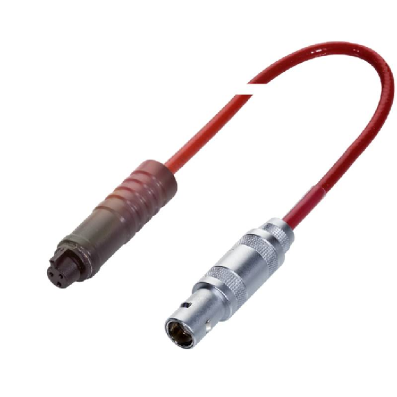 Connecteur spécial pour BCS haute température, Câble PTFE rouge, 2m-Lire la description