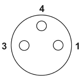 M08A Fem Droit 3p; Bornes à vis (x3), Ø3,5-5mm-Lire la description